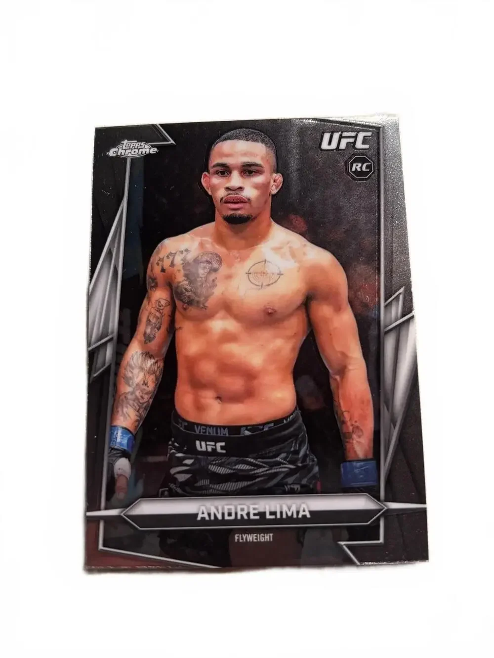 Topps Chrome UFC Andre Lima Flyweight Rookie Trading Card #